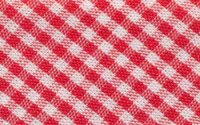 Baumwoll-Schrägband mit kleinem Karo rot 30 mm