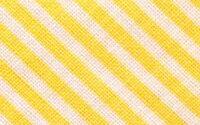 Baumwoll-Schrägband mit Streifen 18 mm gelb