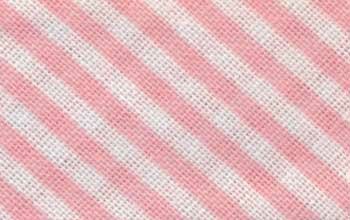Baumwoll-Schrägband mit Streifen 18 mm rosa