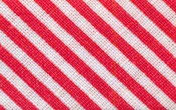 Baumwoll-Schrägband mit Streifen 18 mm rot