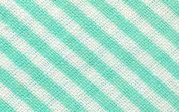 Baumwoll-Schrägband mit Streifen 18 mm mintgrün