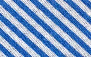 Baumwoll-Schrägband mit Streifen 18 mm blau