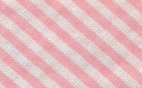 Baumwoll-Schrägband mit Streifen 30 mm rosa