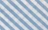Baumwoll-Schrägband mit Streifen 30 mm hellblau