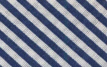 Baumwoll-Schrägband mit Streifen 30 mm dunkelblau