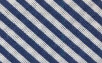 Baumwoll-Schrägband mit Streifen 30 mm dunkelblau