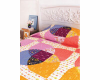 Patchworkstoff AERIAL, Falter, anthrazit, Tamara Kate