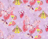Patchworkstoff AERIAL, Schmetterlinge, helllila, Tamara Kate