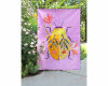 Patchworkstoff AERIAL, Schmetterlinge, lilablau, Tamara Kate