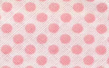 Baumwoll-Schrägband mit Punkten 30 mm weiß-rosa
