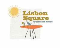 Patchworkstoff Organic Cotton LISBON SQUARE, Fashion-Girls, Cloud9