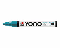 Acrylmarker YONO mit Rundspitze, Marabu türkisblau