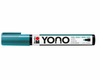 Acrylmarker YONO mit Rundspitze, Marabu türkisblau