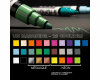 Acrylmarker YONO mit Rundspitze, Neon, Marabu