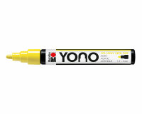 Acrylmarker YONO mit Rundspitze, Neon, Marabu neon-gelb