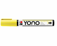 Acrylmarker YONO mit Rundspitze, Neon, Marabu neon-gelb