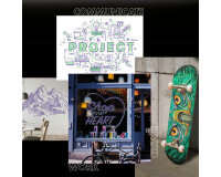 Acrylmarker YONO mit Rundspitze, Neon, Marabu neon-pink