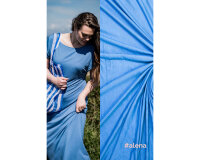 Bio-Bambusjersey FRENCH TERRY, mittelblau, Fibre Mood