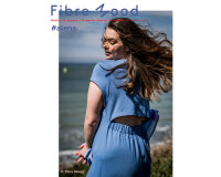 Bio-Bambusjersey FRENCH TERRY, mittelblau, Fibre Mood