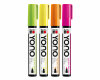 4er Set Acrylmarker YONO mit Rundspitze, Neon, Marabu
