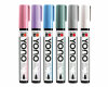 6er Set Acrylmarker YONO mit Rundspitze, Pastel, Marabu