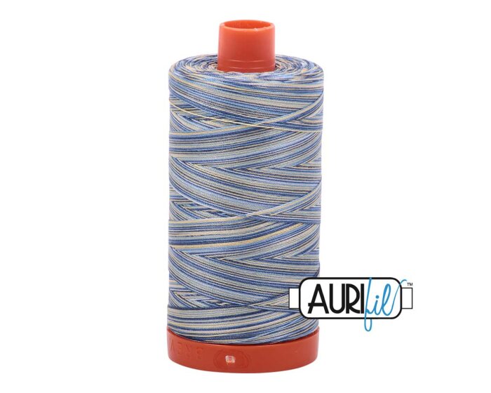Quiltgarn AURIFIL 50wt aus Baumwolle, multicolor, 1300 m 4649