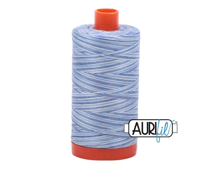 Quiltgarn AURIFIL 50wt aus Baumwolle, multicolor, 1300 m 4655