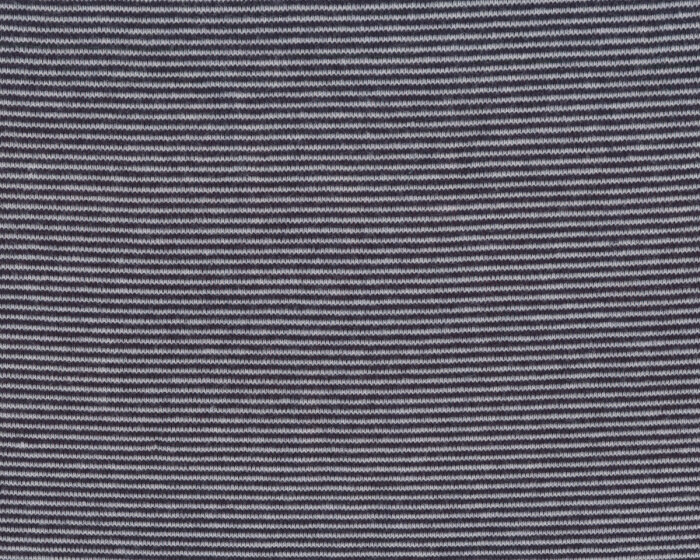 Bündchen-Stoff STELLA, Ringelstreifen, marineblau-weiß