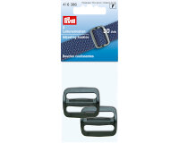 Leiterschnalle mit Steg aus Kunststoff, Prym 30 mm