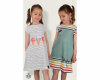 Kinder-Schnittmuster SOMMER-SET mit Kleid und Leggings, Blaubeerstern