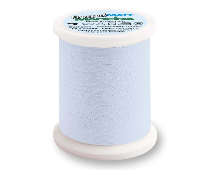 Maschinenstickgarn FROSTED MATT, Madeira baby blue