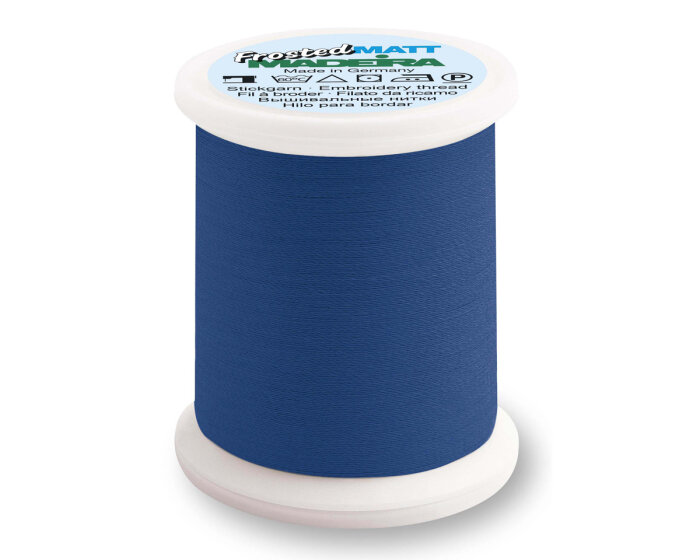 Maschinenstickgarn FROSTED MATT, Madeira navy blue