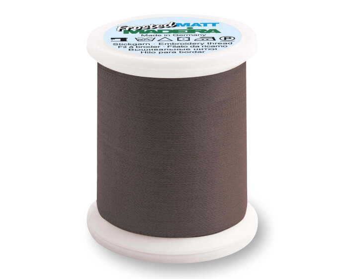 Maschinenstickgarn FROSTED MATT, Madeira coffee bean