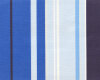 Wachstuch-Baumwollstoff ANNA STAR DONOSTI, Streifen, blau-hellblau