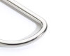 D-Ringe HALBRUNDRINGE, silber, Prym 25 mm
