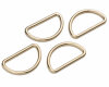 D-Ringe HALBRUNDRINGE, gold, Prym 25 mm