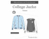 Damen-Schnittmuster College-Jacke, fadenkäfer