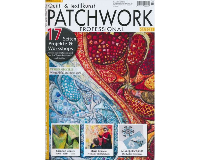 Patchworkzeitschrift PATCHWORK PROFESSIONAL 5/2021