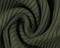 Baumwoll-Bündchen HEIKO, olivgrün