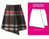 Strickwalk ADAM, Karomuster, schwarz-pink, Hilco
