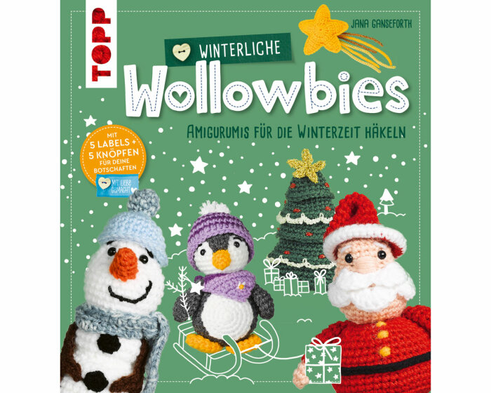 Häkelbuch: Winterliche Wollowbies,Topp