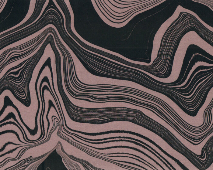 Modalsweatstoff STONE LAYERS by Thorsten Berger, rosagrau