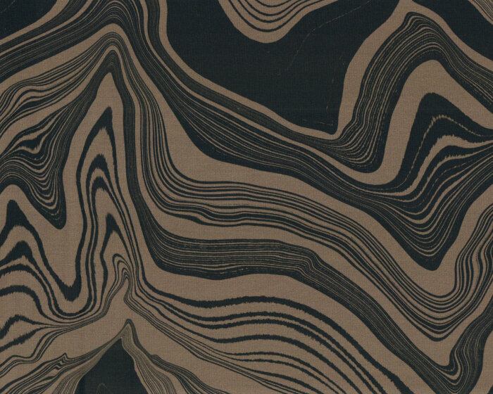 Modalsweatstoff STONE LAYERS by Thorsten Berger, schlammbraun