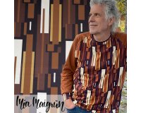 Baumwolljersey RENATE, Blockstreifen, terracotta, Hilco