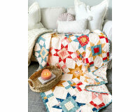 Popeline-Patchworkstoff PLAID OF MY DREAMS, kariert, gelb, Art Gallery