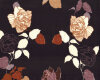 Viskosejersey JANIN, Rosen, aubergine, Hilco