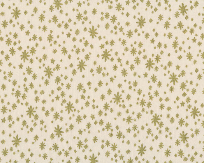 Metallic-Patchworkstoff HOLIDAY CLASSICS, Sterne, creme-gold, Cotton+Steel