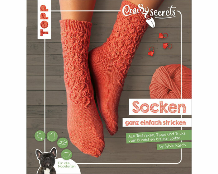 Strickbuch: CraSy Secrets - Socken ganz einfach stricken, TOPP