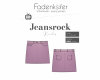Kinder-Schnittmuster Jeansrock, fadenkäfer