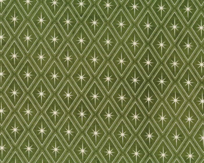 Patchworkstoff ECLECTIC ELEMENTS Christmastime, Stern-Rauten, Tim Holtz